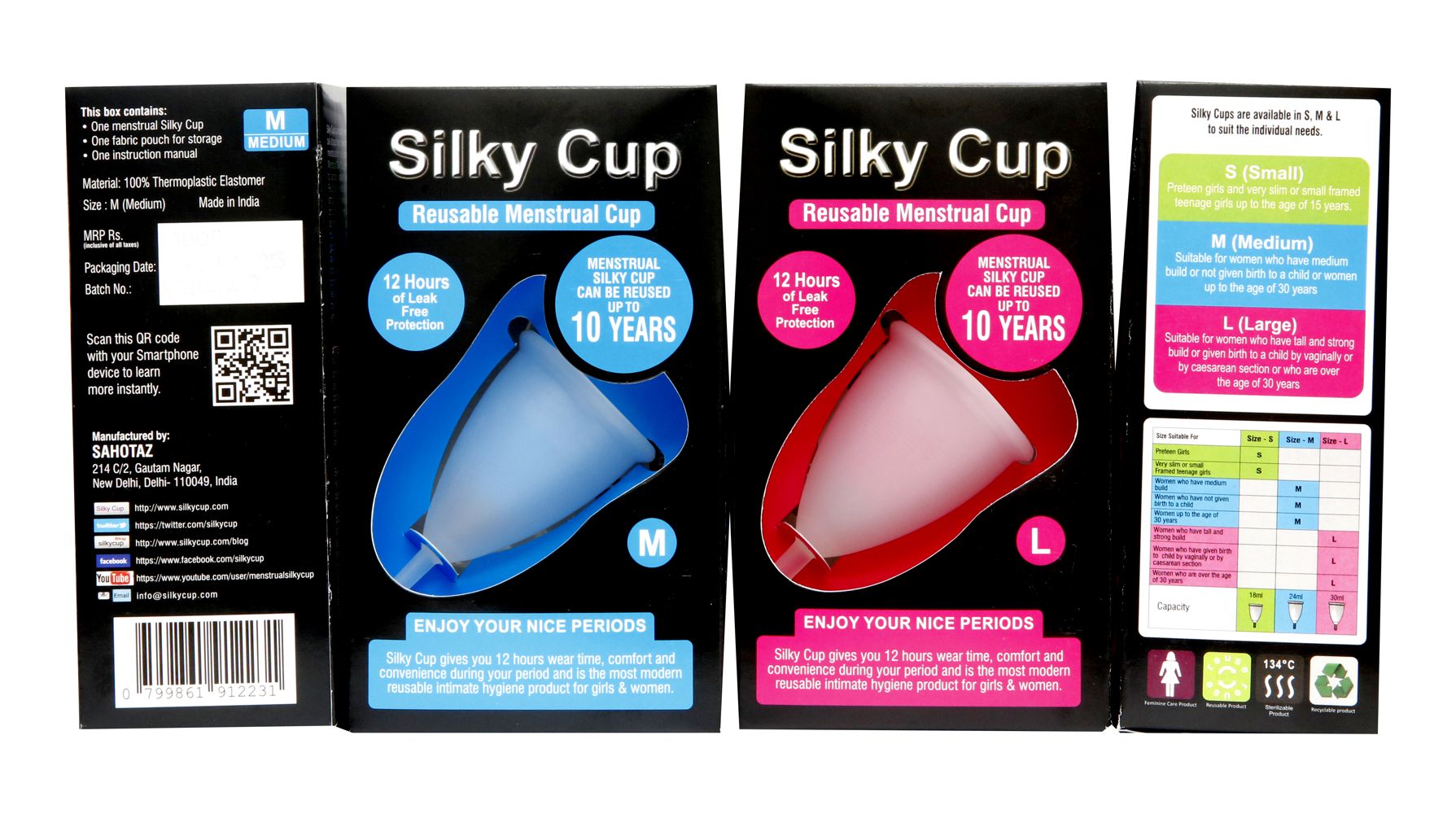 Silky Cup Menstrual Cup Menstruation Cup Masikdharm Cup Period Cup Sanitary Cup Tampon Cup